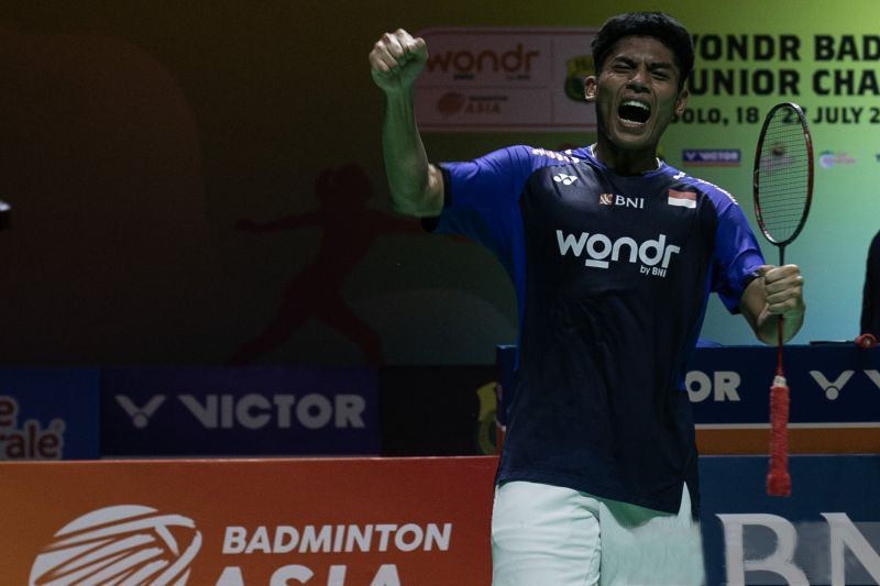 Ubed raih gelar juara tunggal putra Kejuaraan Asia Junior 2025 Ubed raih gelar juara tunggal putra Kejuaraan Asia Junior 2025