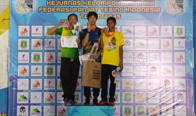 Indonesia tambah tiga emas pada hari terakhir Panjat Tebing ASEAN