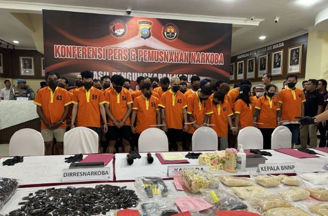 Polda Kepri selamatkan 41.385 jiwa dari peredaran narkoba Polda Kepri selamatkan 41.385 jiwa dari peredaran narkoba