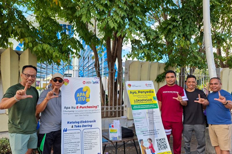 LPSE NTT gencarkan sosialisasi e-Katalog lokal di ruang publik LPSE NTT gencarkan sosialisasi e-Katalog lokal di ruang publik