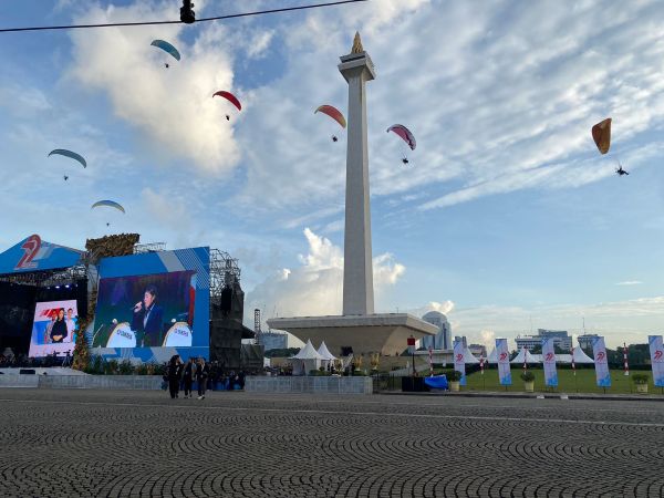 Hari Bhayangkara ke 79 di Monas, Polri siapkan pengamanan dan pengaturan lalin Hari Bhayangkara ke 79 di Monas, Polri siapkan pengamanan dan pengaturan lalin