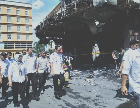 Kebakaran Hotel Asrama Haji Medan, masyarakat diimbau waspada instalasi listrik Kebakaran Hotel Asrama Haji Medan, masyarakat diimbau waspada instalasi listrik