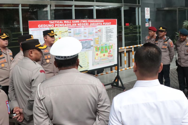 Polisi kerahkan 1.082 personel amankan unjuk rasa sidang Hasto Polisi kerahkan 1.082 personel amankan unjuk rasa sidang Hasto