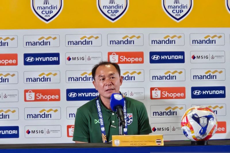 Pelatih Thailand akui keunggulan Indonesia dan hormati keputusan wasit Pelatih Thailand akui keunggulan Indonesia dan hormati keputusan wasit