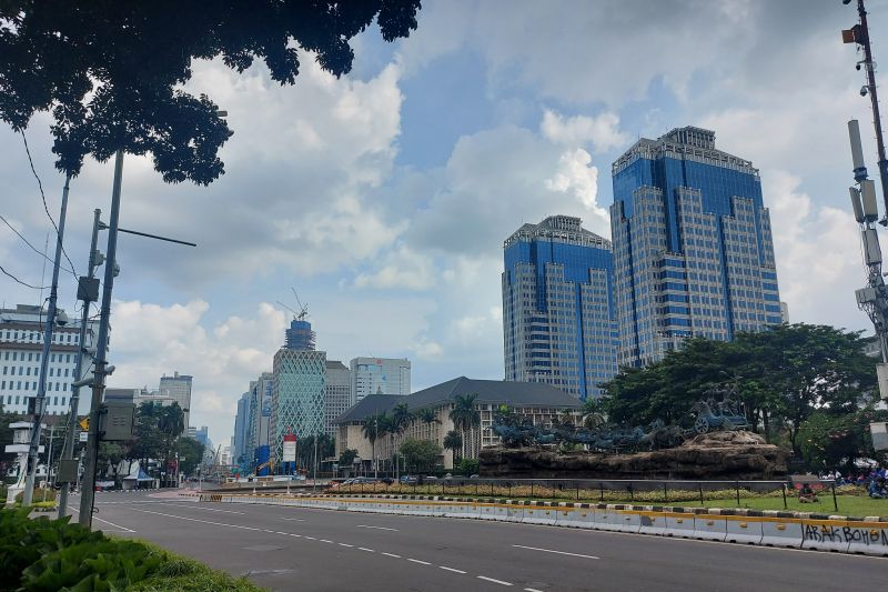 Sebagian Jakarta diperkirakan cerah pada pagi hingga sore hari Sebagian Jakarta diperkirakan cerah pada pagi hingga sore hari