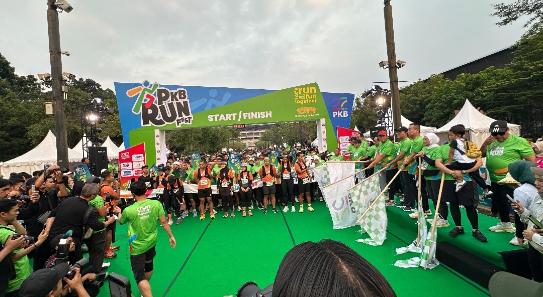 Cak Imin lepas PKB Run Fest 5K 2025 di GBK: pokoknya kita bahagia!
