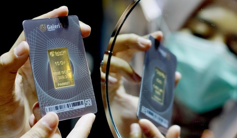 Harga emas UBS-Galeri24 di Pegadaian hari ini tetap stabil Harga emas UBS-Galeri24 di Pegadaian hari ini tetap stabil