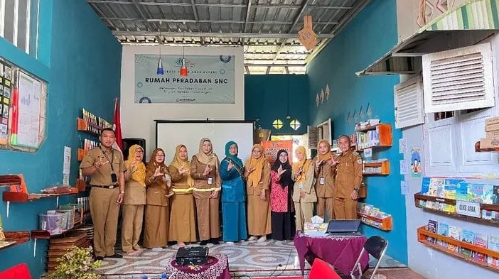 Visitasi hari pertama Lomba Perpustakaan Desa 2025 dimulai di Purbayasa, Tonjong