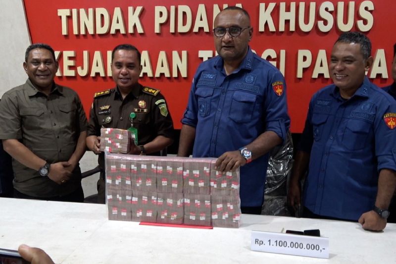 Kejati Papua terima pengembalian Rp23,4 miliar dari kasus PON XX