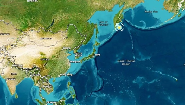 Gempa Kamchatka picu gelombang tsunami di Jepang Gempa Kamchatka picu gelombang tsunami di Jepang