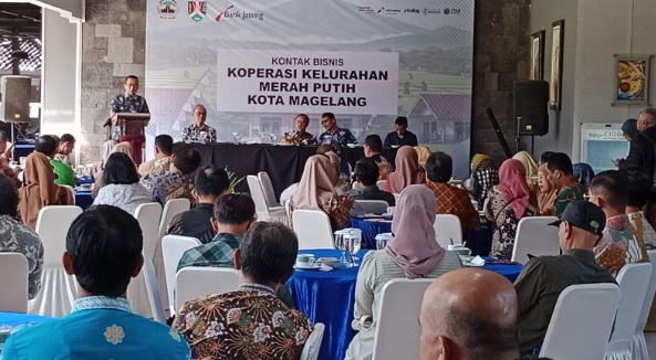 Kopdes/Kel MP jalin kontak bisnis dengan 6 mitra strategis di Kota Magelang Kopdes/Kel MP jalin kontak bisnis dengan 6 mitra strategis di Kota Magelang