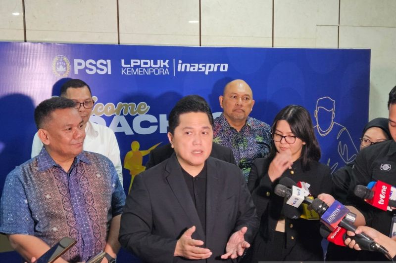 Erick Thohir kembali soroti penyelesaian akhir Timnas Indonesia Erick Thohir kembali soroti penyelesaian akhir Timnas Indonesia