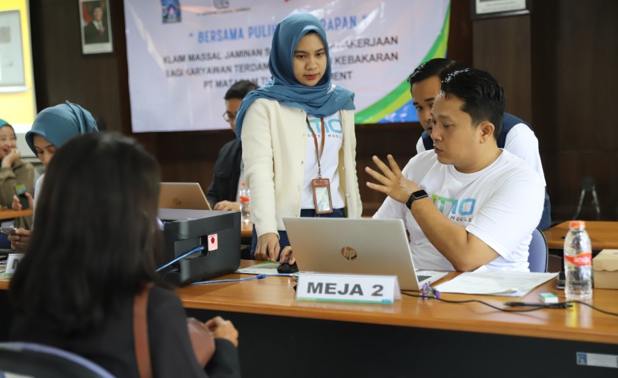 Difasilitasi Disnaker Sleman, 356 eks pekerja MTG cairkan dana JHT Rp9,3 M Difasilitasi Disnaker Sleman, 356 eks pekerja MTG cairkan dana JHT Rp9,3 M