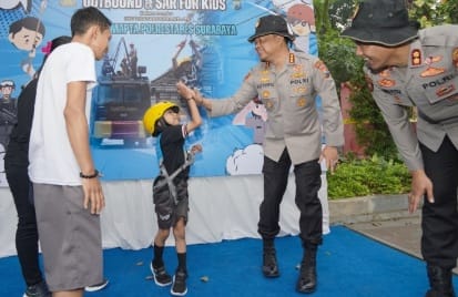 Hadir untuk anak negeri, Polrestabes Surabaya gelar outbound warnai Hari Bhayangkara ke-79 Hadir untuk anak negeri, Polrestabes Surabaya gelar outbound warnai Hari Bhayangkara ke-79