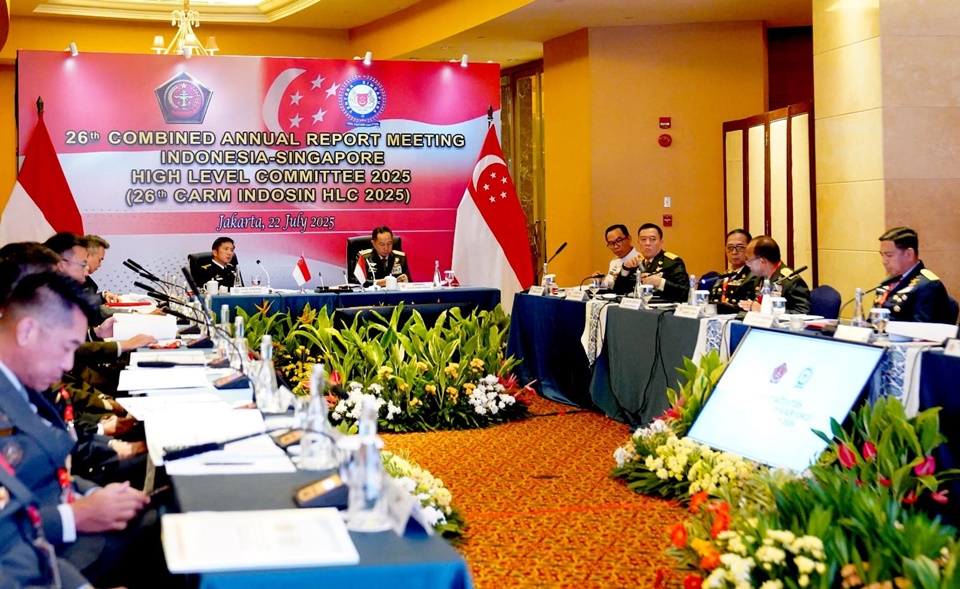 Perkuat kerja sama strategis, TNI dan SAF gelar Forum HLC CARM-Indosin ke-26 di Jakarta Perkuat kerja sama strategis, TNI dan SAF gelar Forum HLC CARM-Indosin ke-26 di Jakarta