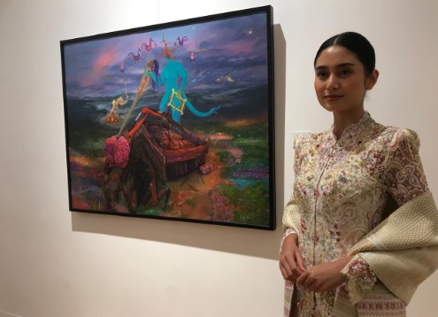 Griya Santrian Sanur gelar pameran lukisan kolaborasi seniman Toba - Bali Griya Santrian Sanur gelar pameran lukisan kolaborasi seniman Toba - Bali