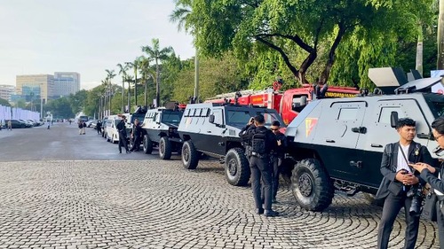 Pengamanan ketat dan rekayasa lalin HUT Bhayangkara ke-79