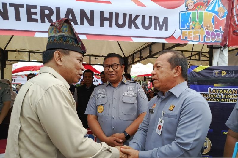 Kemenkum Babel fasilitasi pendafaran merek produk UKM