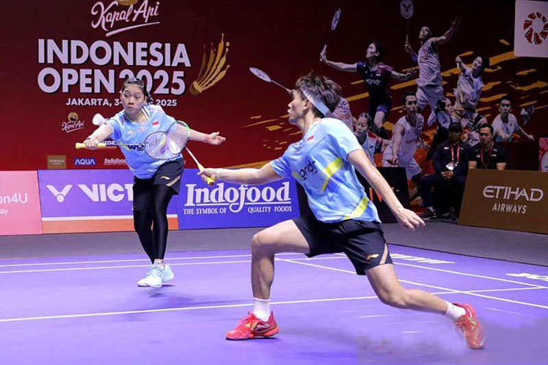 Giliran ganda campuran yang habis di Indonesia Open 2025