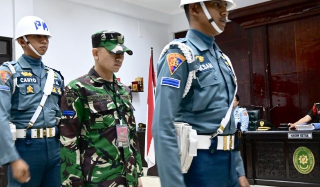 Oknum TNI AL bantah aksi pembunuhan jurnalis libatkan orang lain Oknum TNI AL bantah aksi pembunuhan jurnalis libatkan orang lain