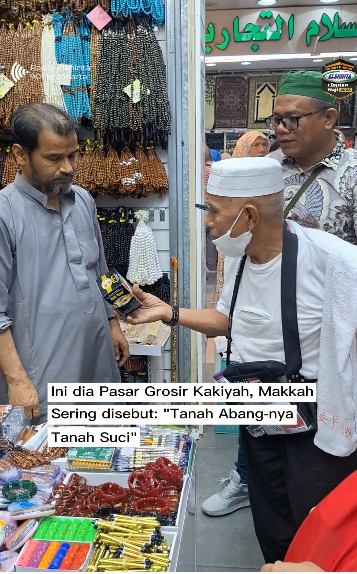 Pasar Kakiyah, tempat favorit jemaah haji berburu oleh-oleh Pasar Kakiyah, tempat favorit jemaah haji berburu oleh-oleh