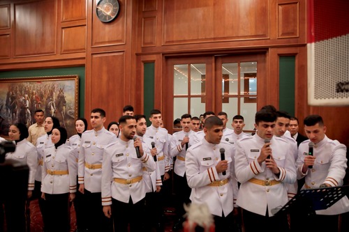 Momen haru Lagu Kebangsaan Palestina bergema di Kampus Unhan