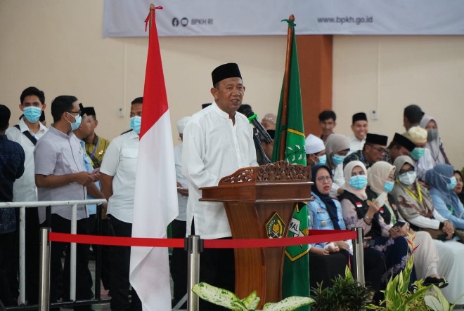 Sebanyak 360 jemaah haji asal Langkat tiba di tanah air Sebanyak 360 jemaah haji asal Langkat tiba di tanah air