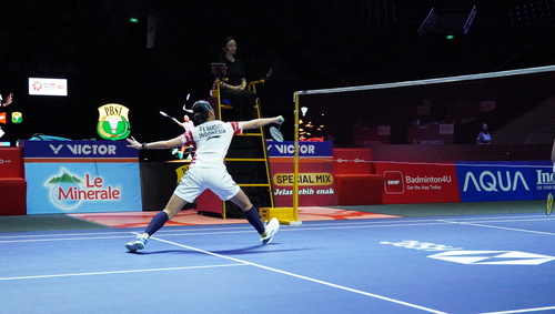 Putri KW tumbang di perempat final Indonesia Open 2025