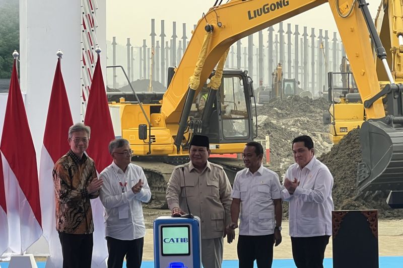 Nilai investasi pabrik baterai EV terintegrasi capai Rp100 triliun Nilai investasi pabrik baterai EV terintegrasi capai Rp100 triliun