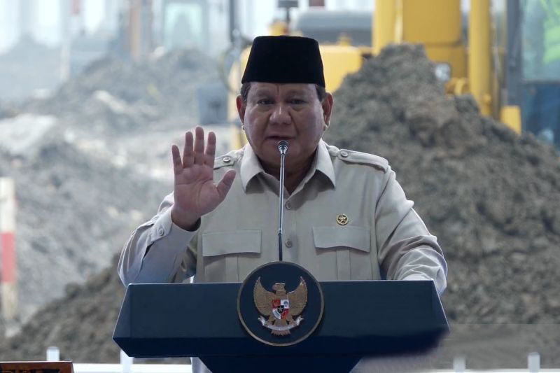 Prabowo nyatakan kawasan Indonesia penuh damai di tengah konflik dunia