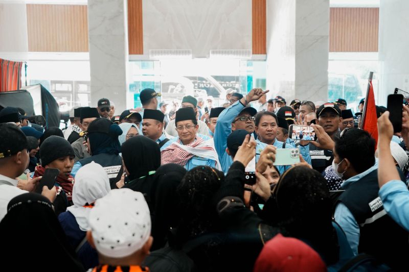 Menag sampaikan permohonan maaf atas segala kendala haji Menag sampaikan permohonan maaf atas segala kendala haji