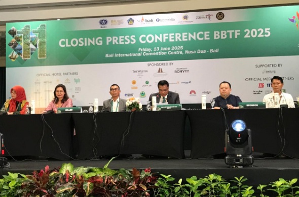 Transaksi Bali & Beyond Travel Fair 2025 Rp7,84 Triliun Transaksi Bali & Beyond Travel Fair 2025 Rp7,84 Triliun