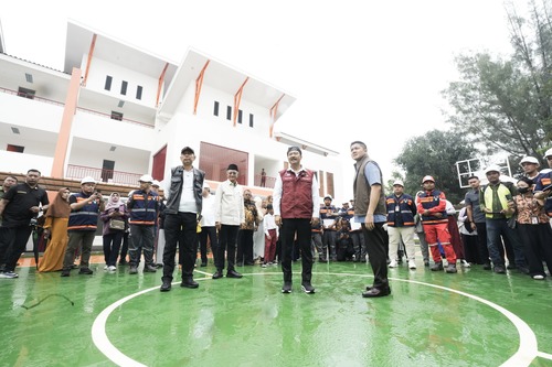 Seskab, Mensos, Menteri PU cek kesiapan Sekolah Rakyat