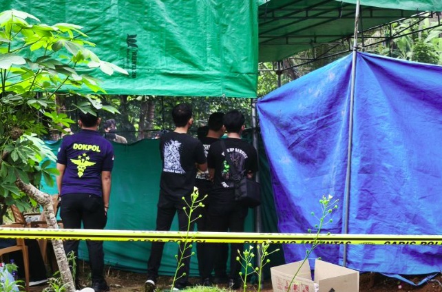 Polda Lampung cek seluruh bagian tubuh jenazah mahasiswa Unila Polda Lampung cek seluruh bagian tubuh jenazah mahasiswa Unila