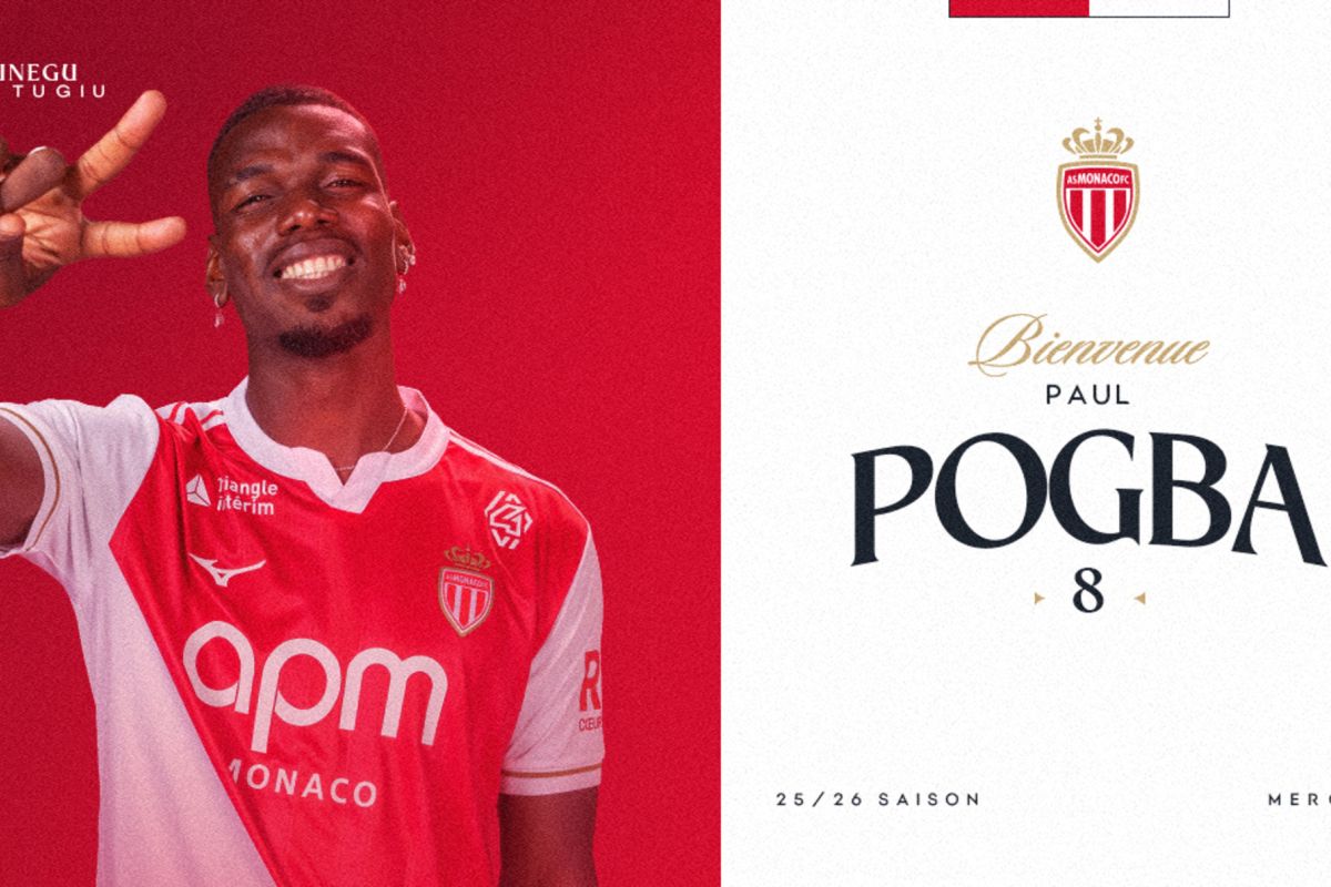 AS Monaco resmi umumkan kedatangan Paul Pogba AS Monaco resmi umumkan kedatangan Paul Pogba