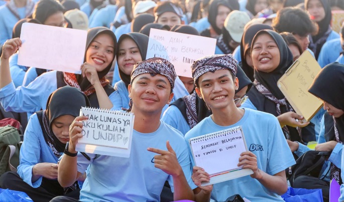 UNDIP terima 4.656 mahasiswa baru melalui jalur UTBK SNBT 2025 UNDIP terima 4.656 mahasiswa baru melalui jalur UTBK SNBT 2025