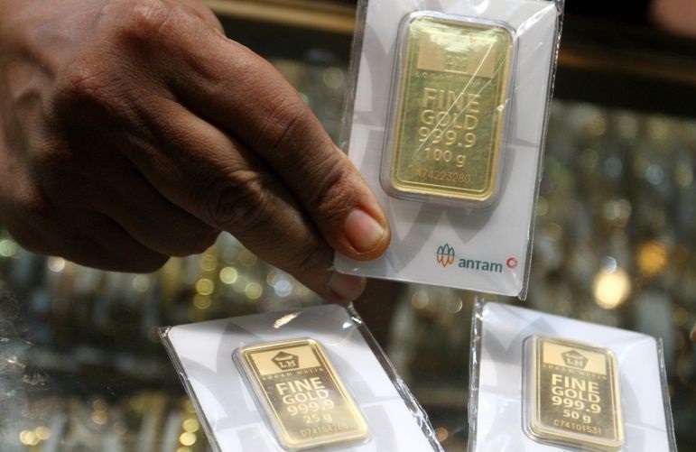 Emas Antam pada Kamis terus naik, kini Rp1,928 juta per gram