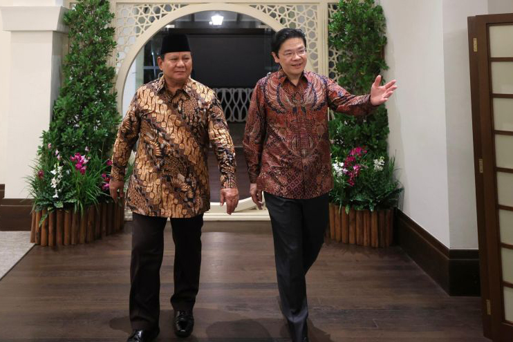 Presiden Prabowo dijamu PM Wong dalam private dinner Presiden Prabowo dijamu PM Wong dalam private dinner