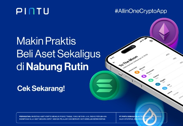 Nabung hingga 50 aset crypto, PINTU launching fitur auto DCA multiple asset Nabung hingga 50 aset crypto, PINTU launching fitur auto DCA multiple asset