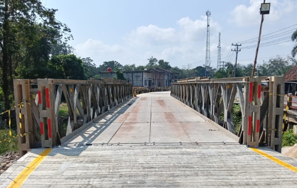 Jembatan Tua Air Durian I direvitalisasi, lalu lintas dialihkan Jembatan Tua Air Durian I direvitalisasi, lalu lintas dialihkan