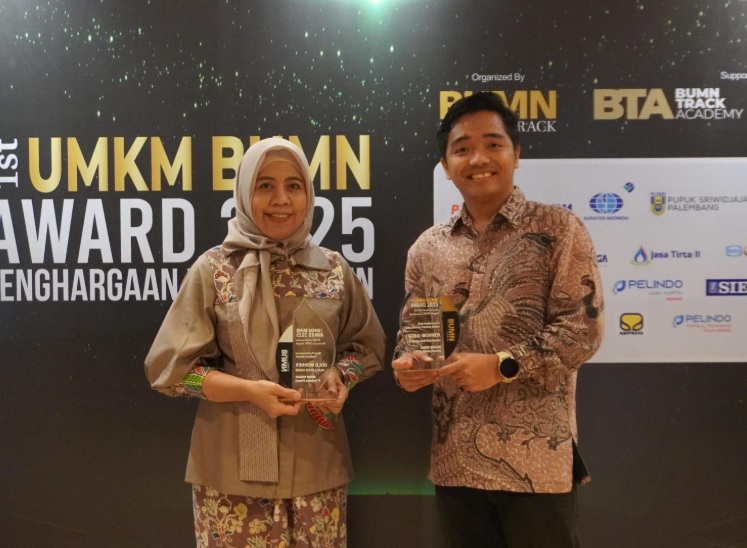 Muria Batik Kudus UMKM binaan Pertamina berjaya di UMKM BUMN Award 2025 Muria Batik Kudus UMKM binaan Pertamina berjaya di UMKM BUMN Award 2025