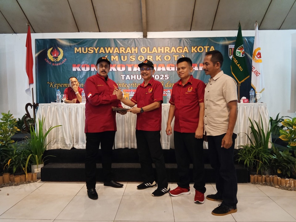 Ali Sobri Sungkar kembali pimpin Koni Kota Magelang periode 2025-2029 Ali Sobri Sungkar kembali pimpin Koni Kota Magelang periode 2025-2029