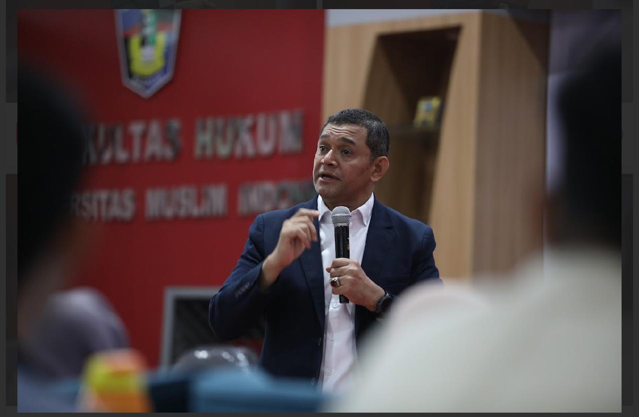 Kuliah umum di Unmus: Dr. Fahri Bachmid bedah dampak putusan MK terhadap kewenangan daerah khusus