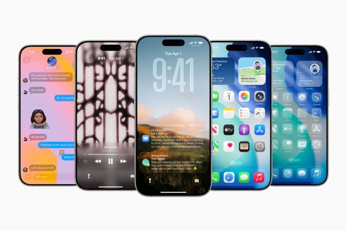 Apple perkenalkan iOS 26 dengan desain baru dan peningkatan fitur Apple perkenalkan iOS 26 dengan desain baru dan peningkatan fitur