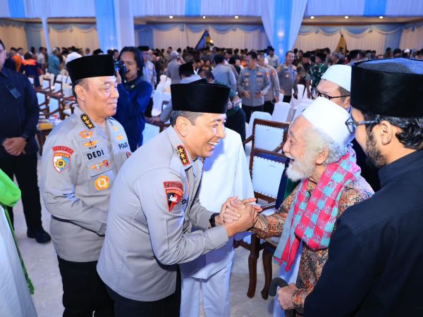Sambut HUT ke 79 Bhayangkara, Polri gelar doa bersama lintas Sambut HUT ke 79 Bhayangkara, Polri gelar doa bersama lintas