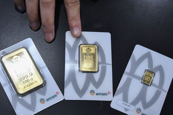 Harga emas Antam-UBS-Galeri24 di Pegadaian hari ini stabil Harga emas Antam-UBS-Galeri24 di Pegadaian hari ini stabil