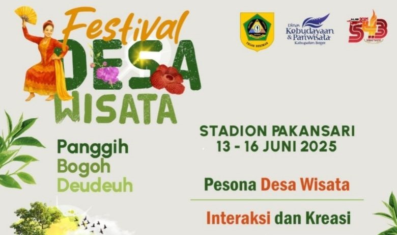Festival Desa Wisata 2025 meriahkan Hari Jadi ke-543 Bogor