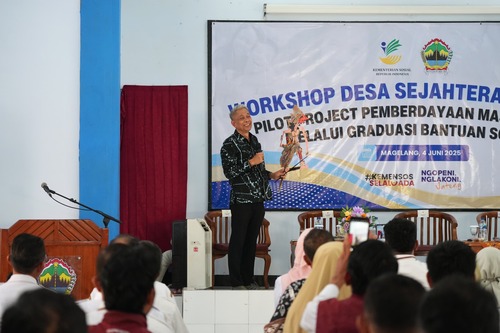 Kemensos dayakan 9 Desa di Jawa Tengah, hapus miskin ekstrem