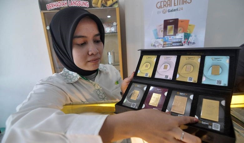 Emas di Pegadaian kompak turun lagi, ada yang anjlok Rp32.000/gram