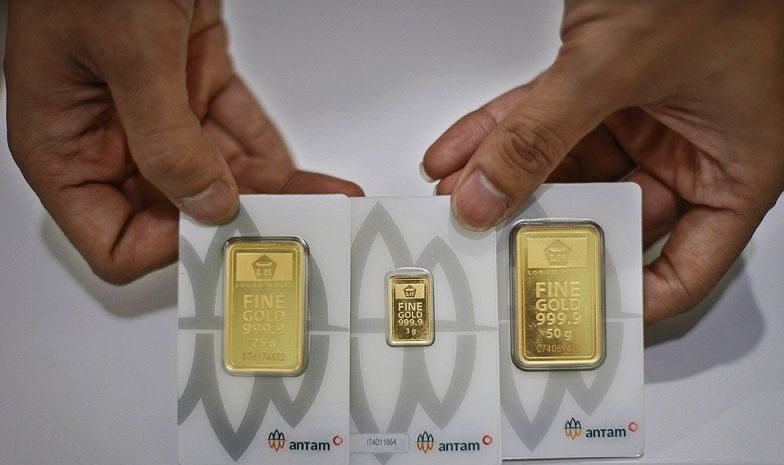 Emas Antam pada 20 Juni turun tipis Rp1.000 ke angka Rp1,936 juta/gram